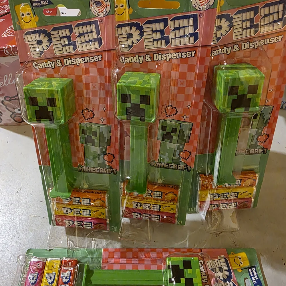 Minecraft Creeper PEZ Candy Dispenser